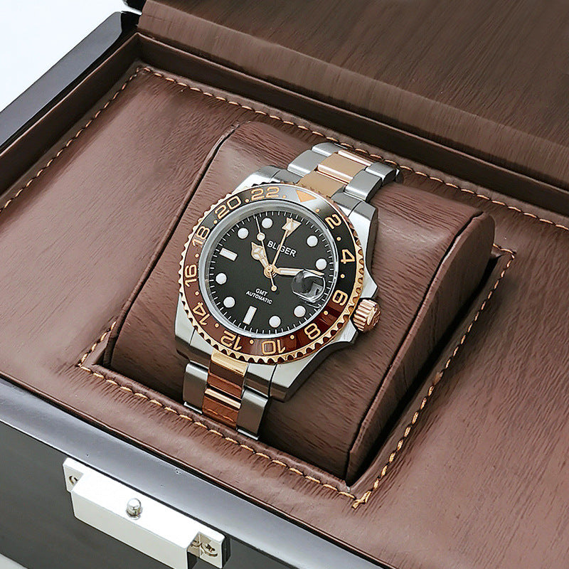 Erkek Safir Otomatik Mekanik Saat