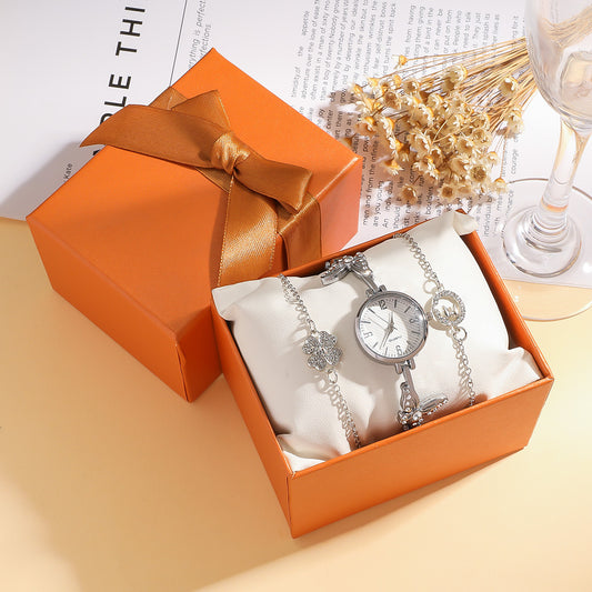 Mori-Style Armband-Set mit Diamanten