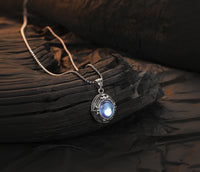 Vintage Haç Aytaşı Kolye, Kadınlar İçin Şık Tayland Gümüş Kolye Ucu, Kişiselleştirilmiş Takı